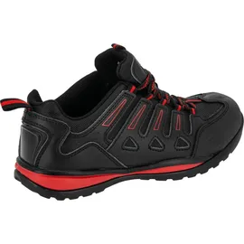 LAHTI PRO Leder/Oxford Schuhe Schwarz-Rot, Sb, "46", Ce, Lahti - Schwarz/Rot - 46