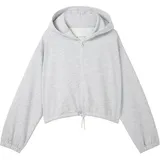Tom Tailor Cropped Jacke Light Stone Grey Melange 176 cm