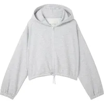 Tom Tailor Cropped Jacke Light Stone Grey Melange 176 cm