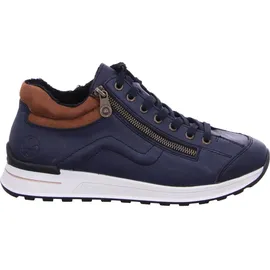Rieker Sneaker Damen Weit Blau 37