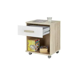 Sconto Rollcontainer ¦ holzfarben ¦ Maße (cm): B: 46 H: 59 T: 45