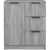 vidaXL Sideboard Grau Sonoma 60x30x70 cm Holzwerkstoff