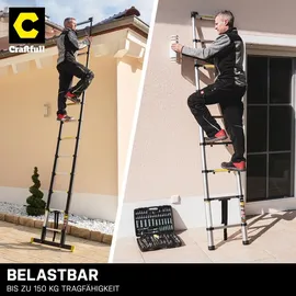 Craftfull CF-101A Teleskopleiter 4 Stufen