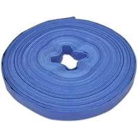 vidaXL Flachschlauch 100 m blau