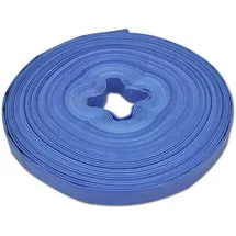 vidaXL Flachschlauch 100 m blau