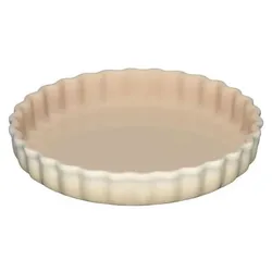 Le Creuset Tarte Form 28 cm meringue / creme