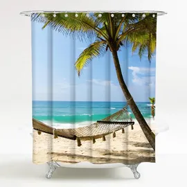 Sanilo Duschvorhang Holiday 180 x 200 cm beige