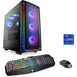 CSL Gaming-PC "Aqueon C99376 Extreme Edition", schwarz, Windows 11 Home,64bit, 32 GB RAM 2000 GB SSD, Computer