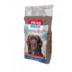 Huismerk Hondenbrok 4-Mix Diner  10 kg