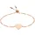Fossil Damen-Armband Edelstahl roségold JF02965791 Größe