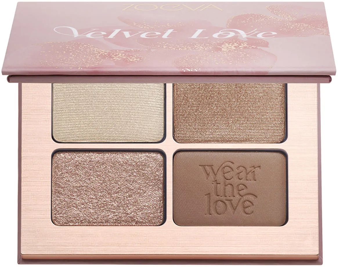 ZOEVA Velvet Love Eyeshadow Quad 4 x 1,5 g