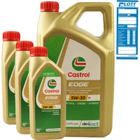 8L CASTROL EDGE Titanium FST Longlife 5W-30 VW 504 00 507 00 MB 229.31 229.51