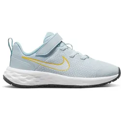 NIKE Laufschuhe Revolution 6, AURA/MULTI-COLOR-WORN BLUE, 28 1⁄2