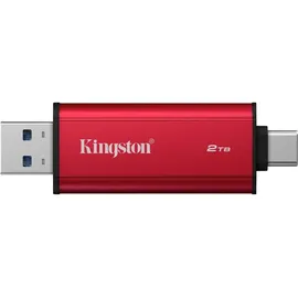 Kingston Dual Portable SSD 2 TB USB 3.2 Gen 2 Schwarz