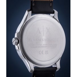 Giorgio Armani Armani Exchange Hampton Skeleton Herrenuhr - Schwarz/Silber