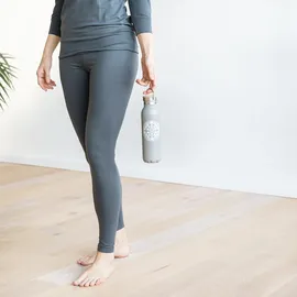 Bodhi Isolier-Trinkflasche 600 ml, Edelstahl Yantra, matt-grau 1 St