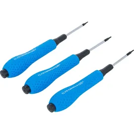 BGS Präzisions-Schraubendreher-Satz T-Profil (für Torx) T4 / T5 / T6 3-tlg.