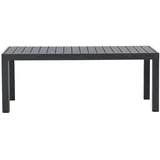 VCM ebuy24 Copacabana Gartentisch 70x120cm Schwarz