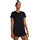 Under Armour Tech Solid Trainingsshirt Damen 001 black/white XL