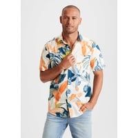 Beachtime Hawaiihemd »Regular Fit,«, Gr. XXL (45/46) - N-Gr, creme-bedruckt, , 88414267-XXL N-Gr