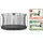 EXIT TOYS Silhouette Bodentrampolin 366 cm inkl. Sicherheitsnetz schwarz