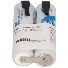 Panasonic 2er Reihe Akkupack mit Lötfahne AA 2900 mAh 2 St.