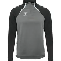 Hummel hmlLEAD 2.0 1/2-Zip Trainings-Top Herren 1268 steel gray/asphalt