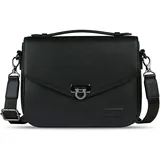 Bugatti Elsa Umhängetasche Leder 25 cm schwarz