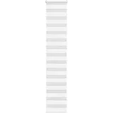 vidaXL Doppelrollo Zebrarollo 45 x 230 cm weiß