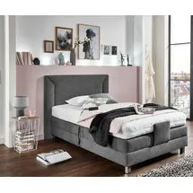 Westfalia Schlafkomfort Boxbett 134 x 214 cm grau