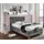 Westfalia Schlafkomfort Boxbett 134 x 214 cm grau