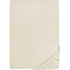 biberna Spannbettlaken Jersey-Elasthan 140 x 200 - 160 x 220 cm grau