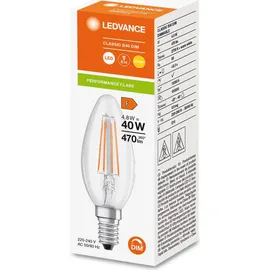 LEDVANCE LED CLASSIC B DIM P 4.8W 827 klar E14