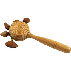 Guru-Shop Spielzeug-Musikinstrument Musikinstrument aus Holz, Musik Percussion.. braun