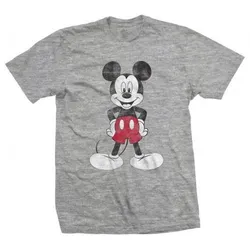 Disney Unisex-Erwachsene Mickey Mouse Pose Baumwoll-T-Shirt