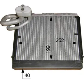 mahle Verdampfer, Klimaanlage