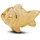 Pandora Strukturierter Fisch Mini Gold 764522C00