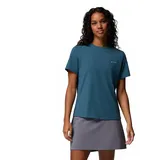 Columbia Sun Trek II Kurzarm-T-Shirt Everblue XS