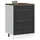 vidaXL Unterschrank Porto 100 x 60 x 82,5 cm Schwarz