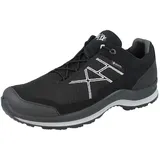 Haix BLACK EAGLE GTX LOW, schwarz-silber, Gr. 9,5 (44)