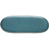 LEONARDO Servierplatte Matera 22x12 cm Blau,