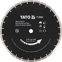 Yato Diamanttrennscheibe für Beton 400 x 25,4 mm