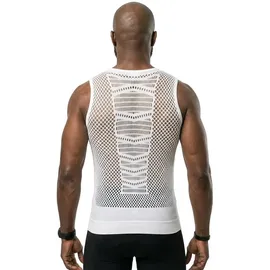 Q36.5 Zero Mesh Ärmelloses Baselayer Weiß 44