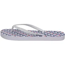 Fila Damen Troy Logo Slipper wmn Hausschuh, White, 40 EU