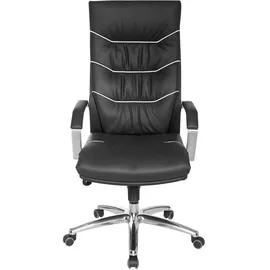 Möbel Boss Chefsessel Leder Schwarz