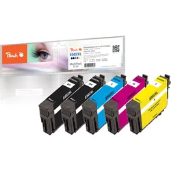Peach Spar Pack Plus Tintenpatronen, kompatibel zu Epson No. 502XL