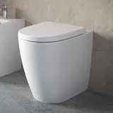 Ideal Standard i.life O Standtiefspül-WC mit WC-Sitz Weiß