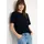 Cecil T-Shirt Slubyarn Schwarz L