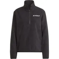 adidas Multi Essentials Fleece Mit Halbem Reißverschluss - Black - L