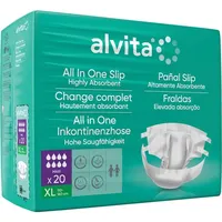 Alvita All-in-One Inkontinenzhose Maxi XL 20 St.